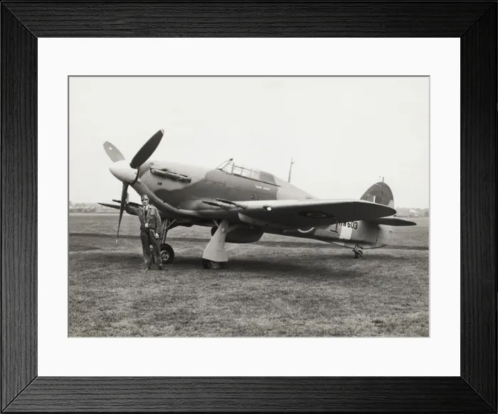 Framed Print : Hawker Hurricane Mk 2C Framed Print : Hawker Hurricane Mk 2C