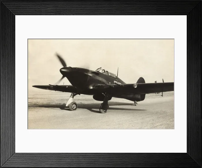 Framed Print : Hawker Hurricane Mk 2C Framed Print : Hawker Hurricane Mk 2C
