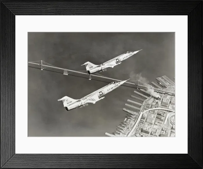 Framed Print : Lockheed F-104A Starfighter Framed Print : Lockheed F-104A Starfighter