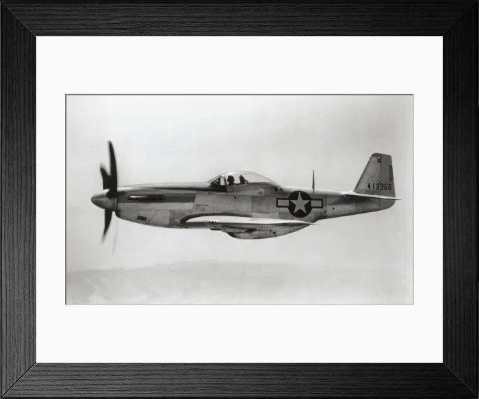 Framed Print : North American P-51D Mustang Framed Print : North American P-51D Mustang
