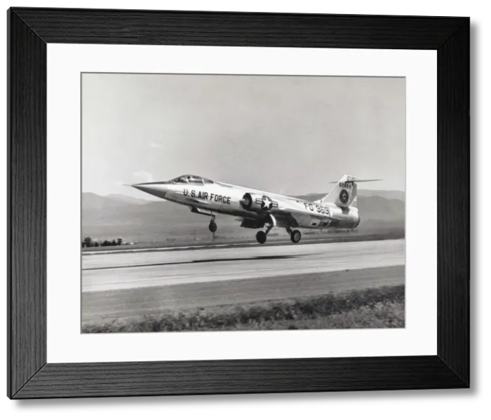 Framed Print : Lockheed YF-104A Starfighter Framed Print : Lockheed YF-104A Starfighter