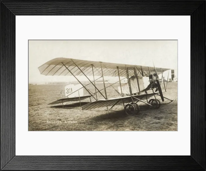 Framed Print : Caudron Biplane Framed Print : Caudron Biplane