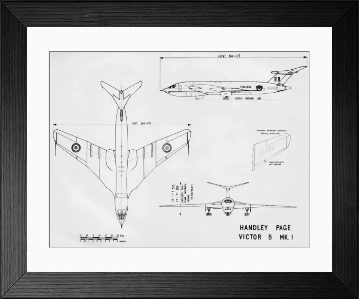 Framed Print : Handley Page HP-80 Victor B-1 Framed Print : Handley Page HP-80 Victor B-1