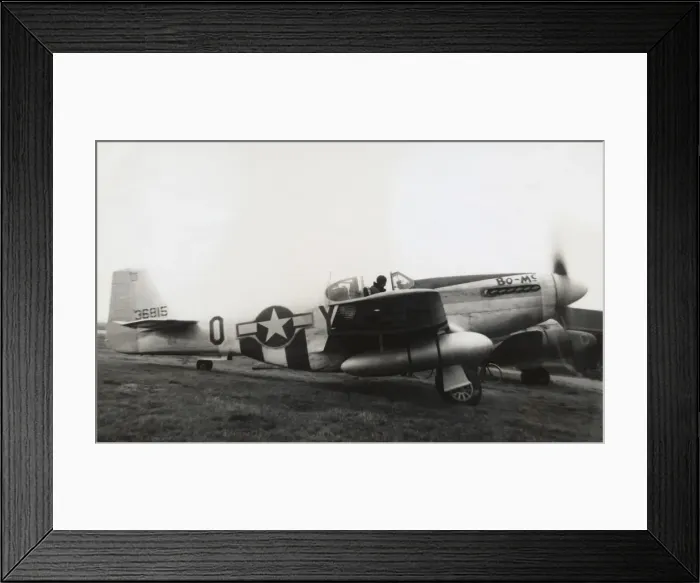 Framed Print : North American P-51B Mustang Framed Print : North American P-51B Mustang