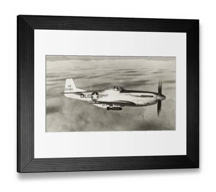 Framed Print : North American P-51D Mustang Framed Print : North American P-51D Mustang