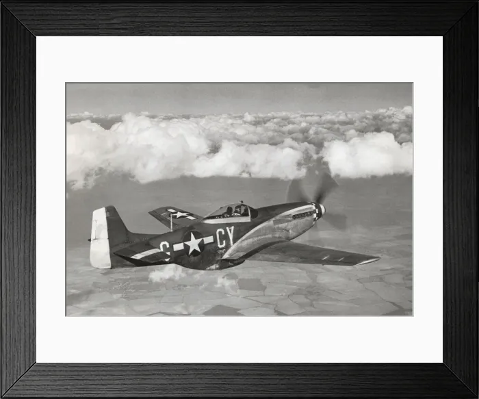 Framed Print : North American P-51D Mustang Framed Print : North American P-51D Mustang