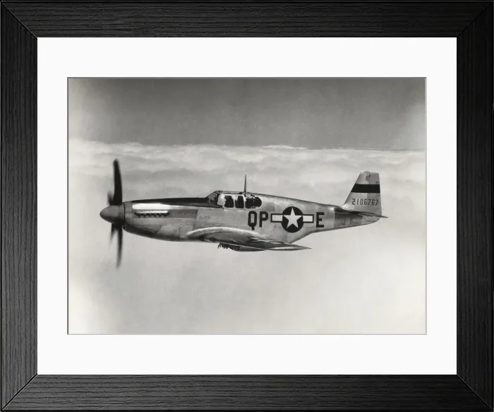 Framed Print : North American P-51B Mustang Framed Print : North American P-51B Mustang