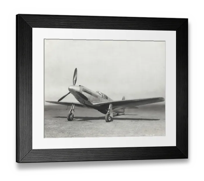 Framed Print : North American NA-73X Prototype Mustang