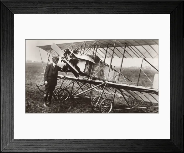 Framed Print : Caudron Biplane 60hp Framed Print : Caudron Biplane 60hp