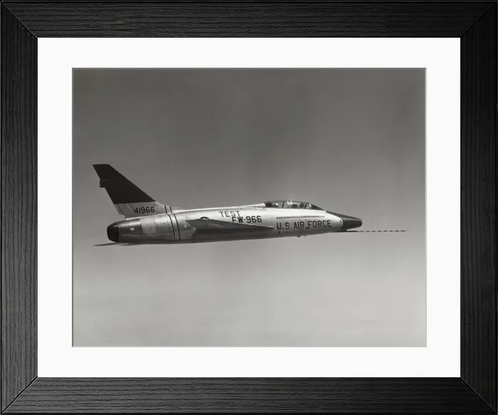 Framed Print : North American F-100F Super Sabre Framed Print : North American F-100F Super Sabre
