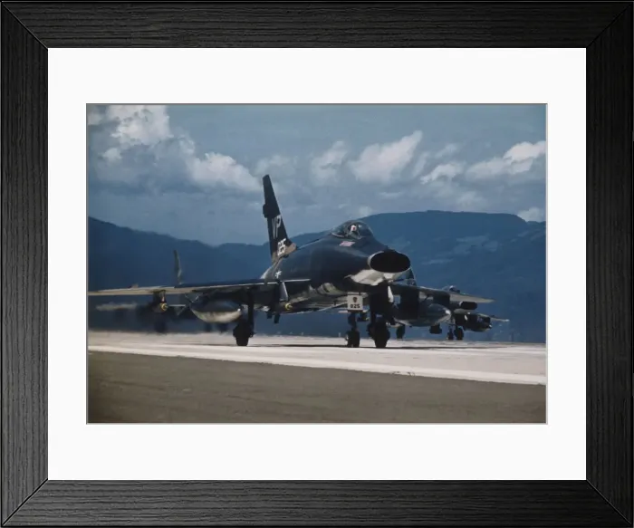 Framed Print : North American F-100 Super Sabre Framed Print : North American F-100 Super Sabre
