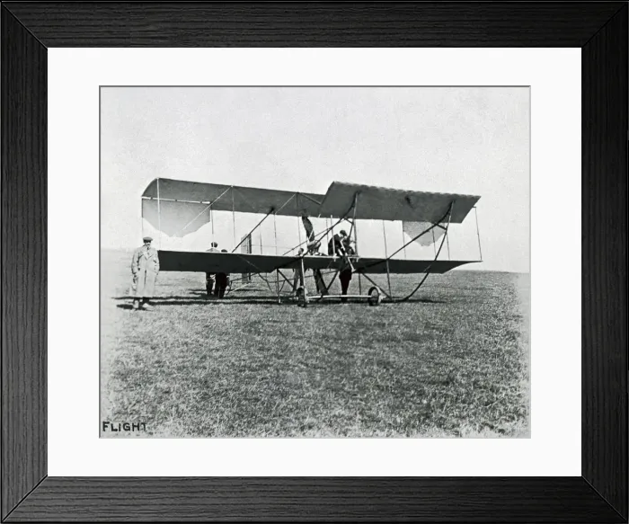 Framed Print : Humber-Sommer Biplane Framed Print : Humber-Sommer Biplane
