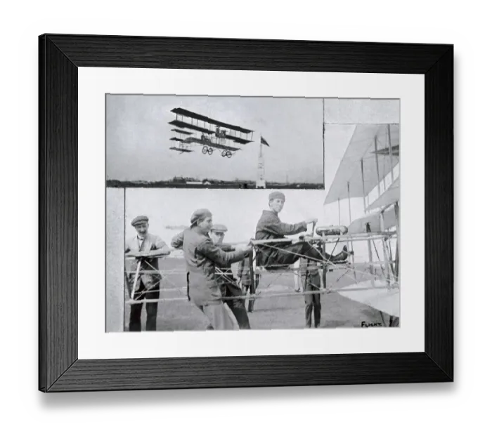 Framed Print : Avro Triplane Framed Print : Avro Triplane