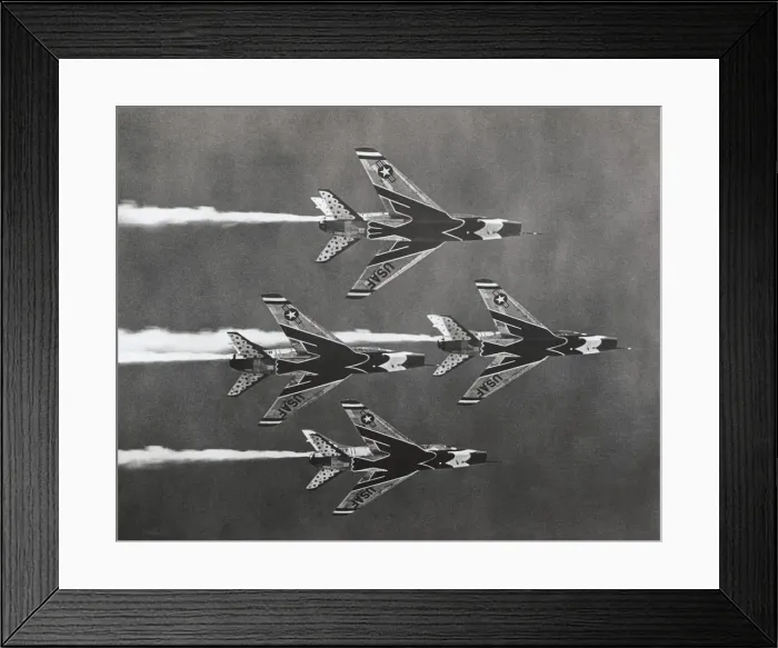 Framed Print : North American F-100 Super Sabre Framed Print : North American F-100 Super Sabre
