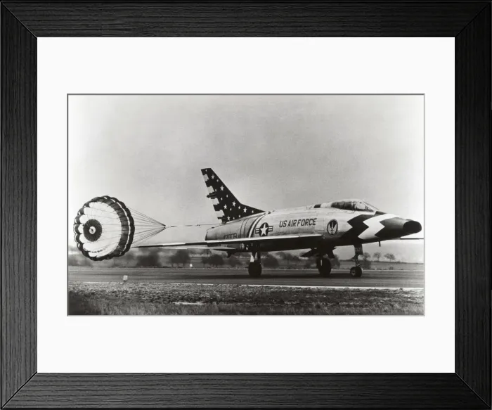 Framed Print : North American F-100 Super Sabre Framed Print : North American F-100 Super Sabre