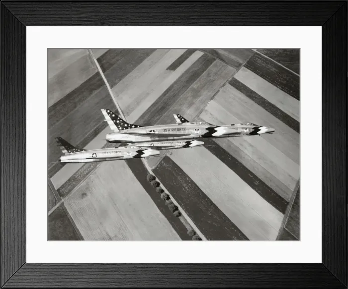 Framed Print : North American F-100 Super Sabre Framed Print : North American F-100 Super Sabre