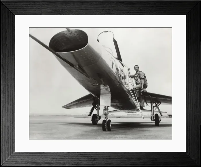 Framed Print : North American F-100 Super Sabre Framed Print : North American F-100 Super Sabre