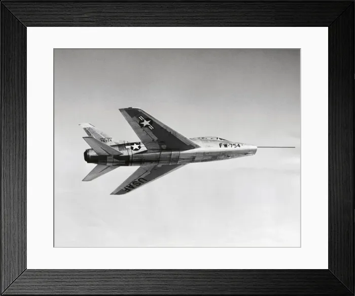 Framed Print : North American F-100 Super Sabre Framed Print : North American F-100 Super Sabre