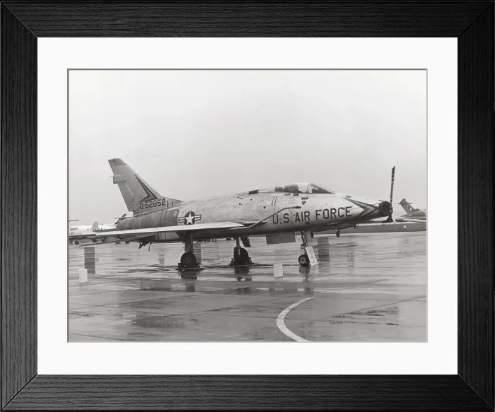Framed Print : North American F-100D Super Sabre Framed Print : North American F-100D Super Sabre