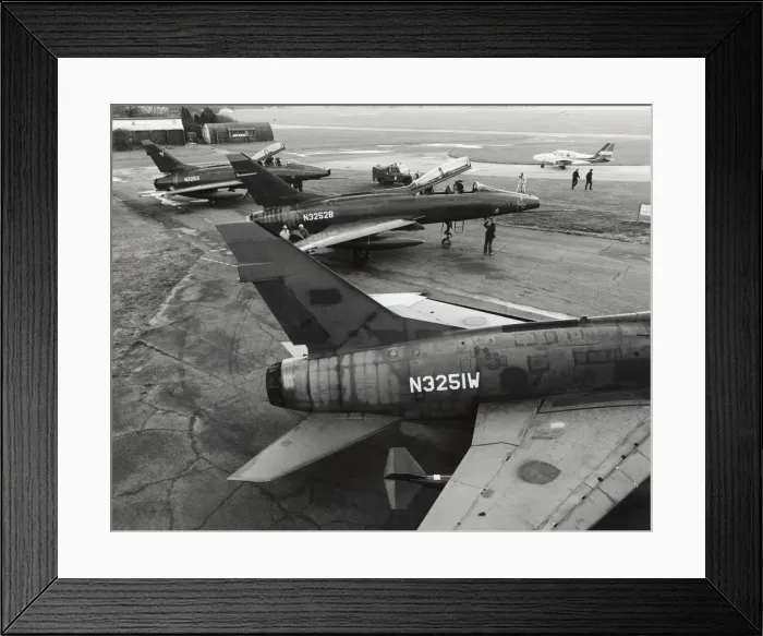 Framed Print : North American F-100F Super Sabre Framed Print : North American F-100F Super Sabre