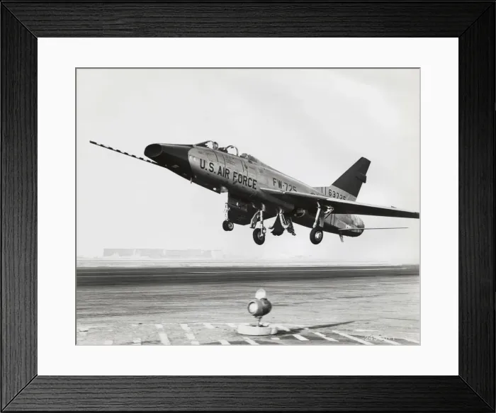 Framed Print : North American F-100F Super Sabre Framed Print : North American F-100F Super Sabre