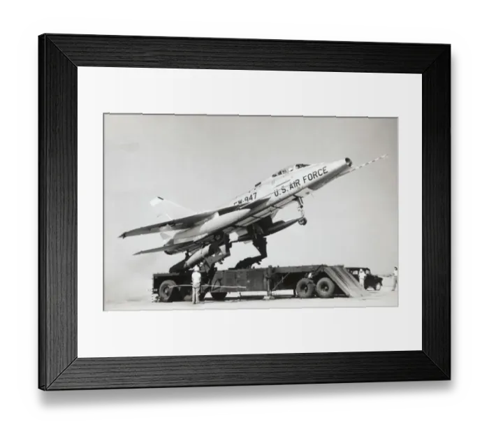 Framed Print : North American F-100 Super Sabre Framed Print : North American F-100 Super Sabre