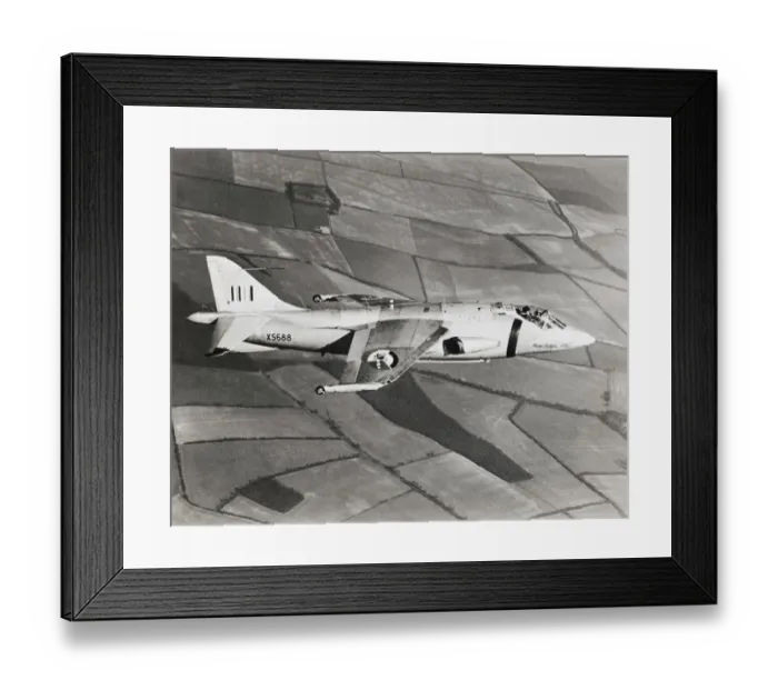 Framed Print : Hawker Siddeley P-1127 Kestrel FGA-1 Framed Print : Hawker Siddeley P-1127 Kestrel FGA-1