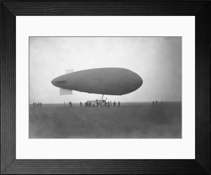 Framed Print : Royal Naval Air Service Airship Ss. 1 - the Original Bli? Framed Print : Royal Naval Air Service Airship Ss. 1 - the Original Bli?