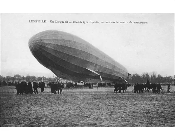 Zeppelin Airship at Luneville