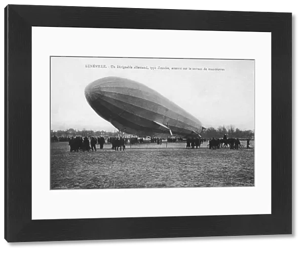Zeppelin Airship at Luneville