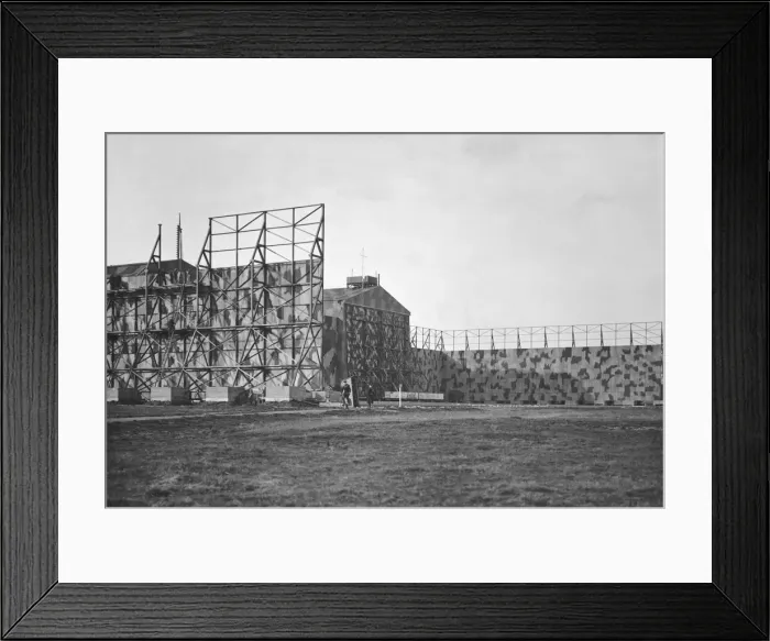 Framed Print : Capel Airship Hangar Framed Print : Capel Airship Hangar