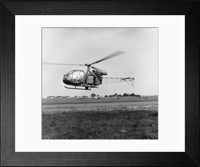 Framed Print : Aerospatiale SA-315 Alouette II / 2 Framed Print : Aerospatiale SA-315 Alouette II / 2