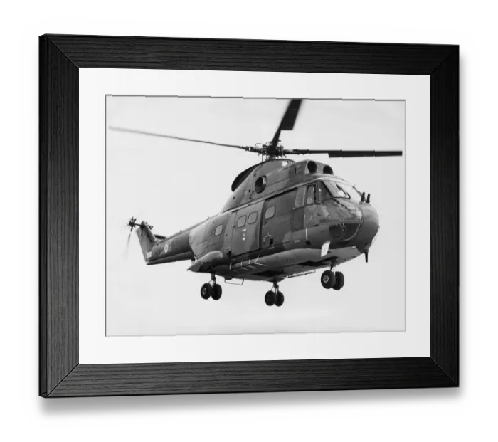 Framed Print : Eurocopter SA-330 Puma Framed Print : Eurocopter SA-330 Puma