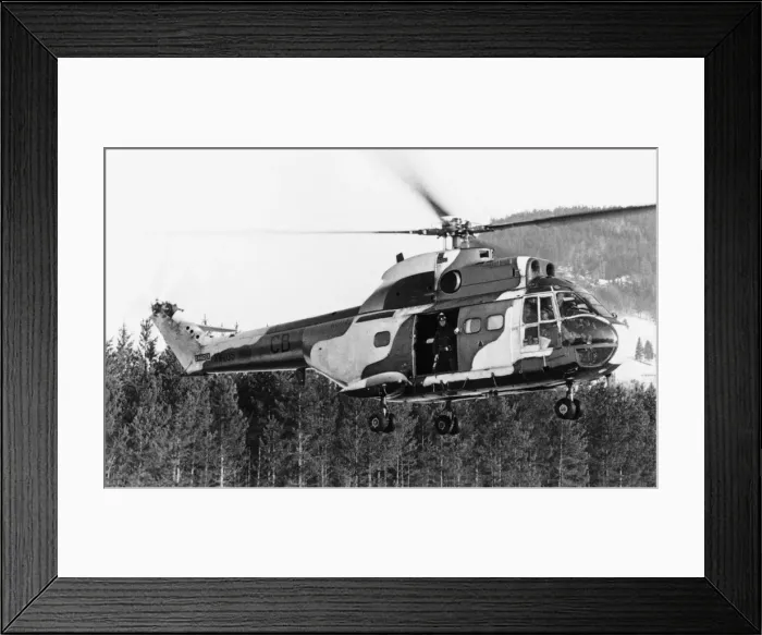 Framed Print : Eurocopter SA-330 Puma Framed Print : Eurocopter SA-330 Puma