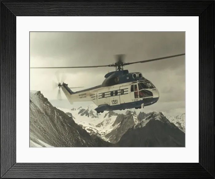 Framed Print : Eurocopter SA-330 Puma Framed Print : Eurocopter SA-330 Puma