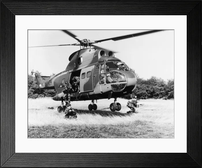Framed Print : Eurocopter SA-330 Puma Framed Print : Eurocopter SA-330 Puma