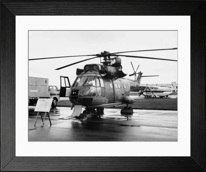 Framed Print : Eurocopter SA-330 Puma Framed Print : Eurocopter SA-330 Puma