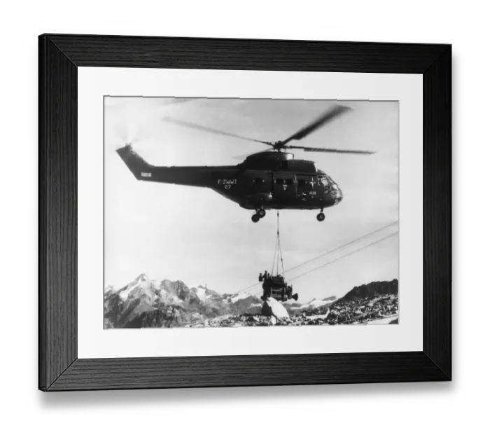 Framed Print : Eurocopter SA-330 Puma Framed Print : Eurocopter SA-330 Puma