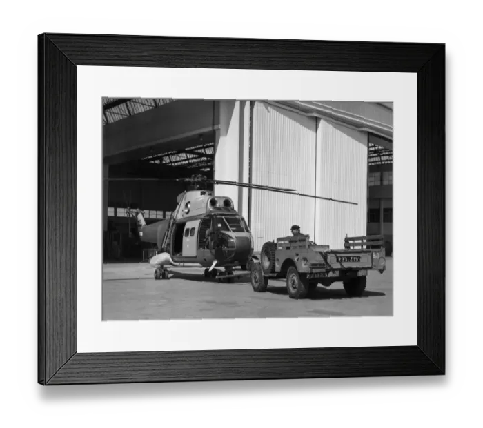 Framed Print : Eurocopter SA-330 Puma Framed Print : Eurocopter SA-330 Puma
