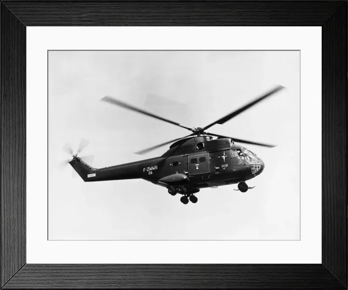 Framed Print : Eurocopter SA-330 Puma Framed Print : Eurocopter SA-330 Puma