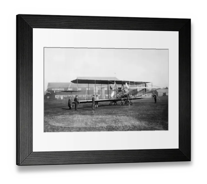 Framed Print : Extensively Modified British Army Aeroplane No1 Parked a? Framed Print : Extensively Modified British Army Aeroplane No1 Parked a?