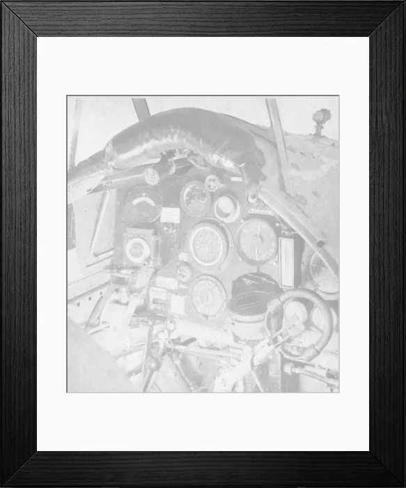 Framed Print : Vlidebeest Radio Azimuth Cockpit Instruments Framed Print : Vlidebeest Radio Azimuth Cockpit Instruments