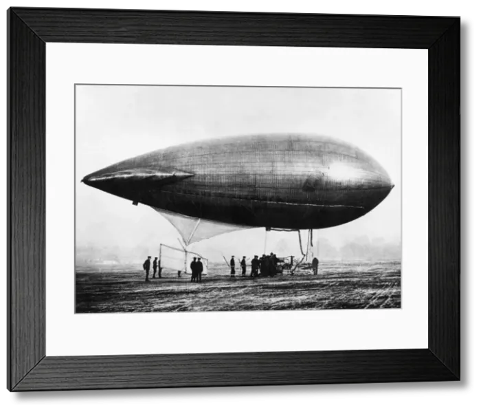 Framed Print : Boly Airship Nov 1909 Framed Print : Boly Airship Nov 1909