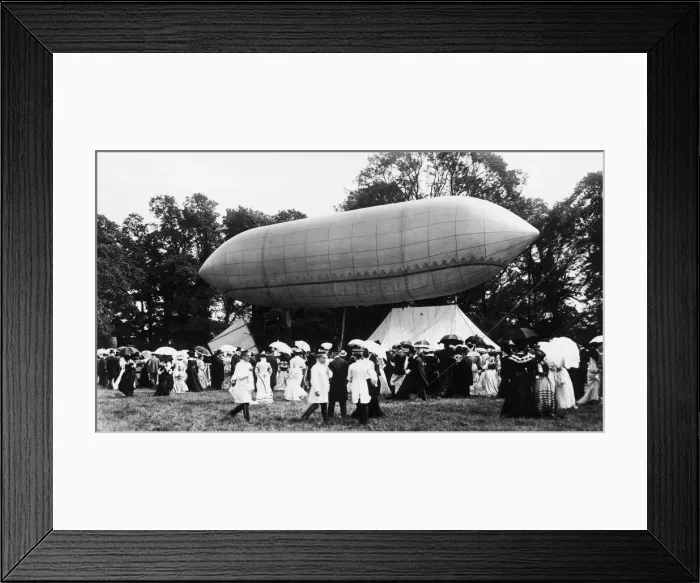 Framed Print : Spencer Airship Framed Print : Spencer Airship