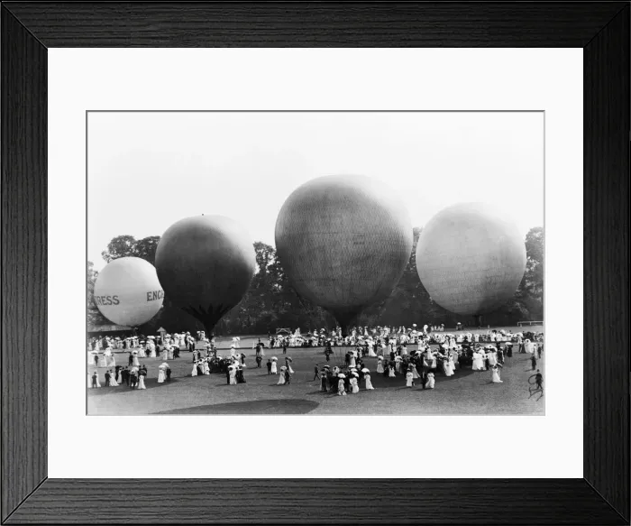 Framed Print : Gas-Balloons Airshow Framed Print : Gas-Balloons Airshow