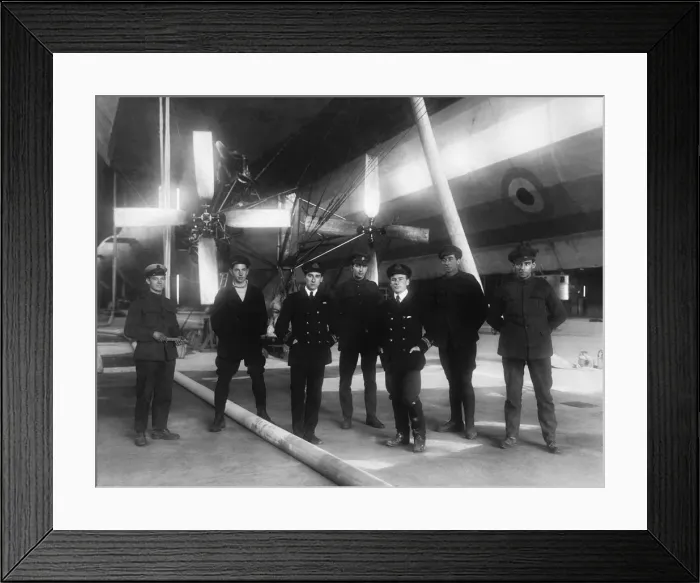 Framed Print : Airship Crew Framed Print : Airship Crew