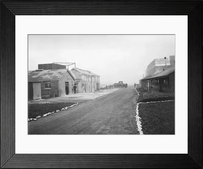Framed Print : Capel Airship Base Buildings Framed Print : Capel Airship Base Buildings