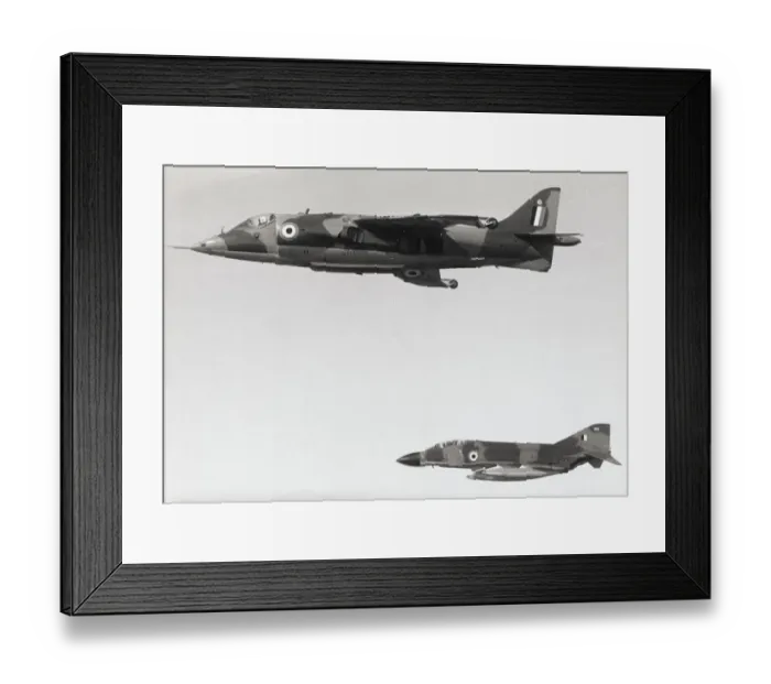 Framed Print : BAE Harrier GR-1