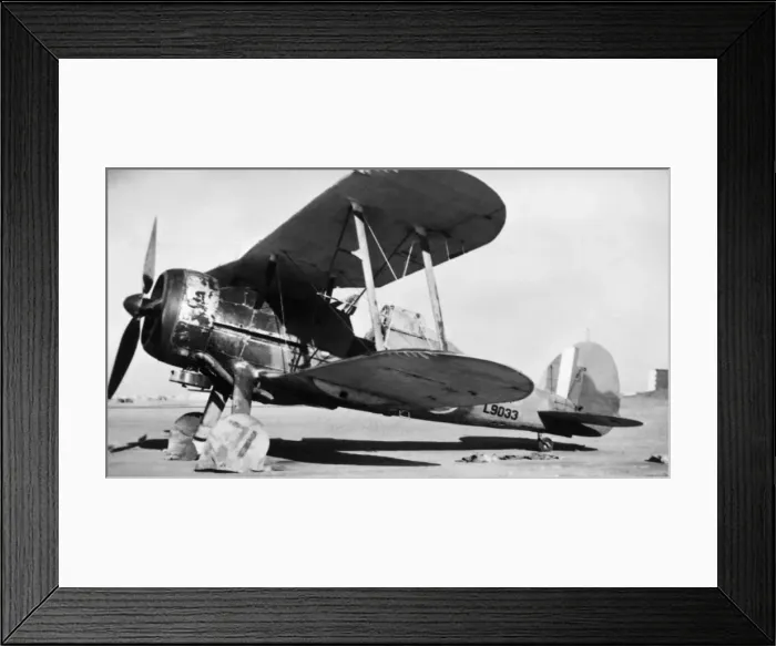Framed Print : Gloster Gladiator Framed Print : Gloster Gladiator