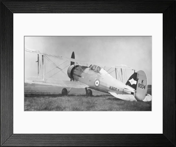Framed Print : Gloster Gladiator Framed Print : Gloster Gladiator